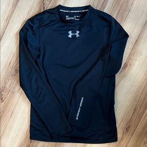 Under Armour Youth Black Long Sleeve Shirt